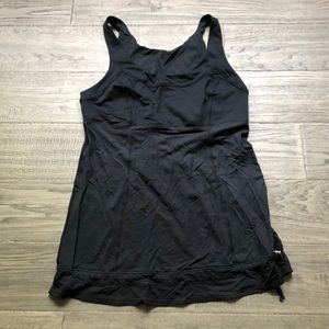 🍋Lululemon🍋 | Black striped tame me tank